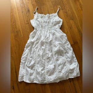 Ciao Lucia Giada Dress White Lace Cotton